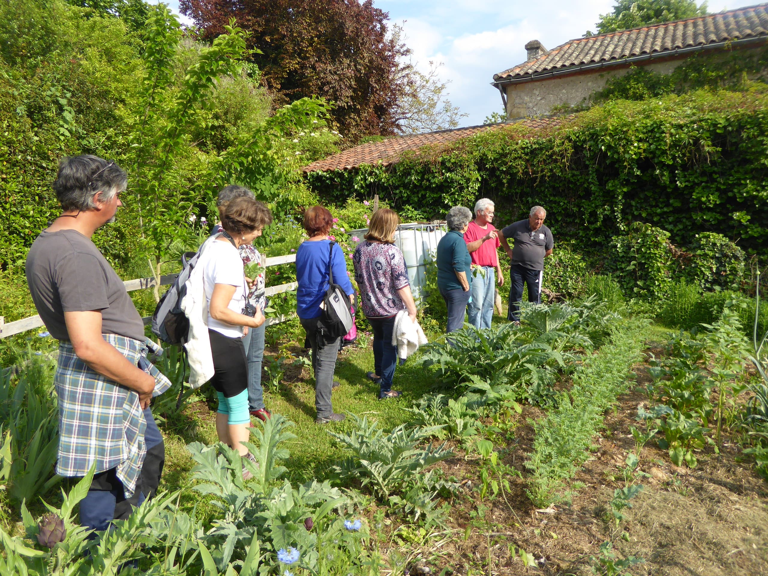 Visite jardin